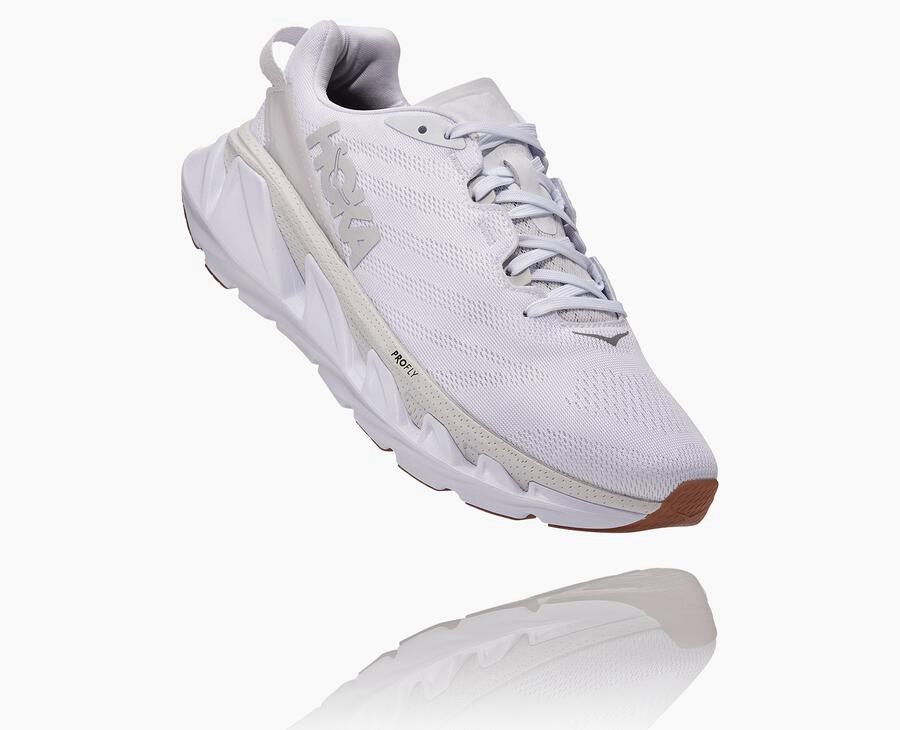 Hoka Elevon 2 - Men's Running Shoes - White - UK 265EXCVNL